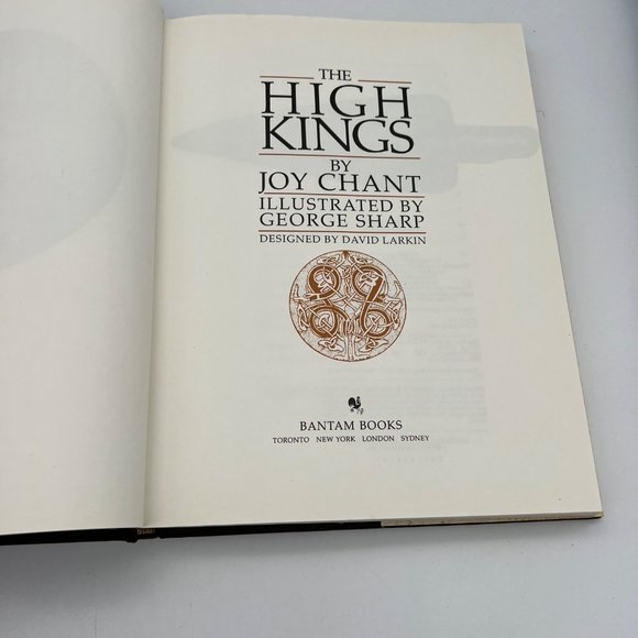 1983 The High Kings Arthur's Celtic Ancestors Joy Chant Illustrated George Sharp - Picture 8 of 11
